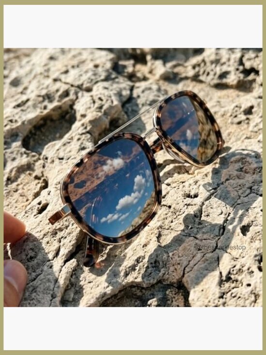 Acetate Frame Polarized Sunglasses with UV400 Protection main image 6